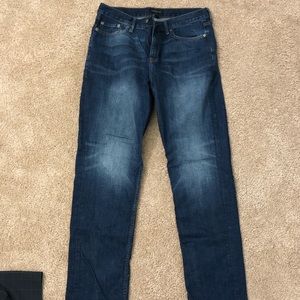Banana republic athletic fit blue jeans 34x34